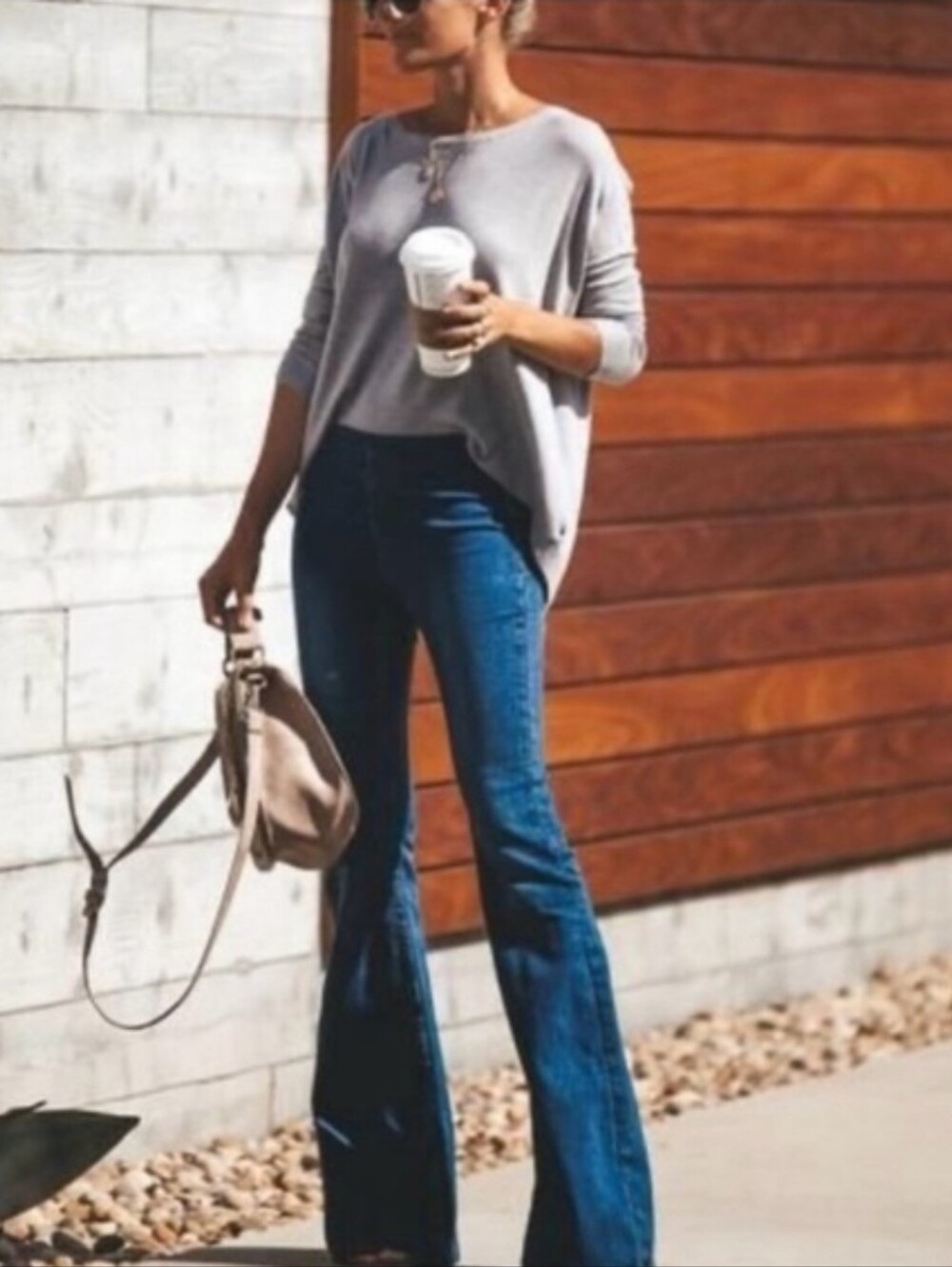 Newbury Kustom Flare Jeans SMALL